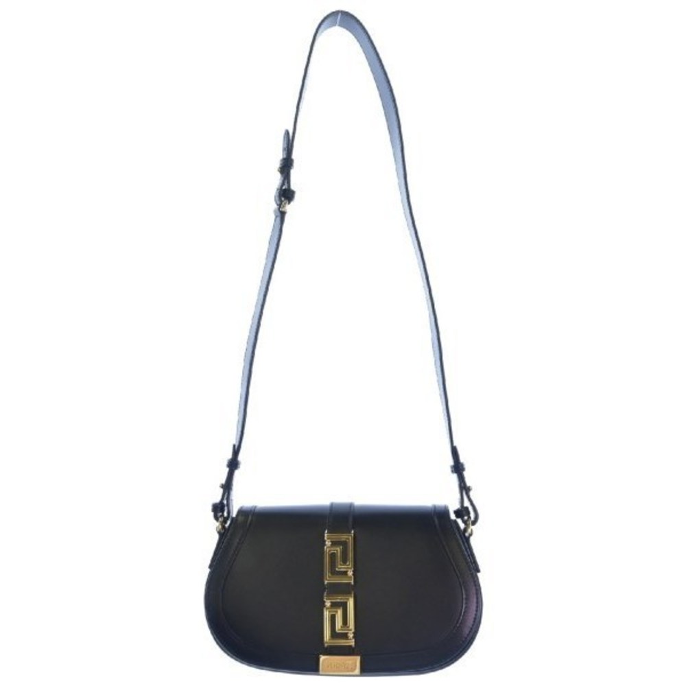 Versace Greca Goddess Shoulder Bag Handbags Black